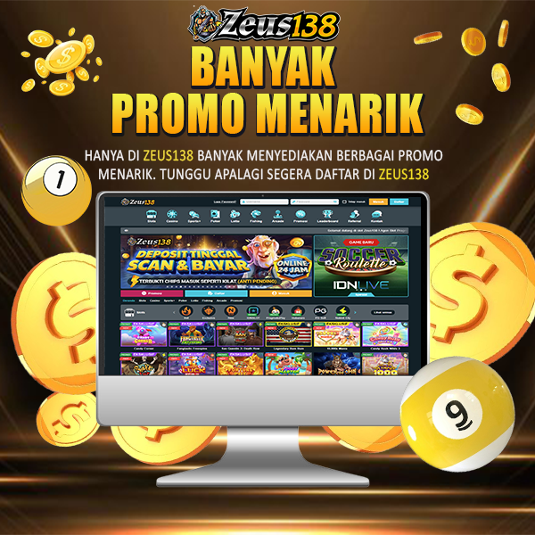 Zeus138: Promo Menarik Setiap Hari untuk Slot Gacor